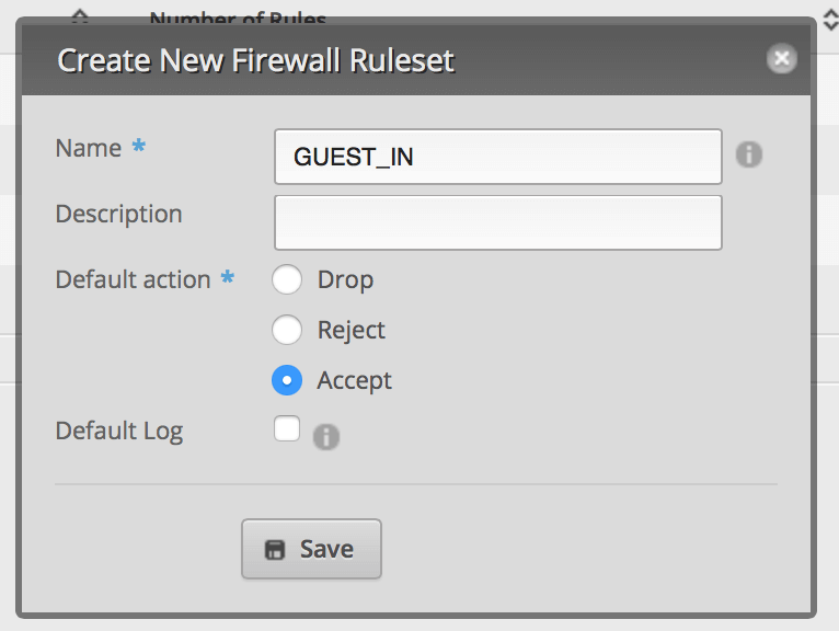 firewall rules