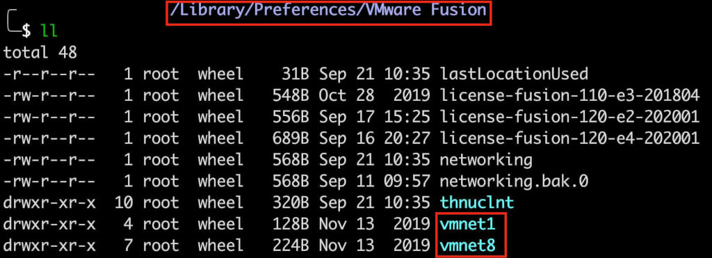 vmware networks